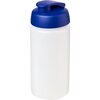 Baseline® Plus grip 500 ml flip lid juomapullo Transparent/Blue