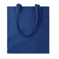 Cottonel Colour+ pitkäkahvainen kangaskassi (140gr/m2) Blue