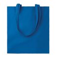 Cottonel Colour+ pitkäkahvainen kangaskassi (140gr/m2) Royal blue