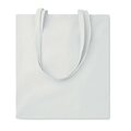 Cottonel Colour+ pitkäkahvainen kangaskassi (140gr/m2) White