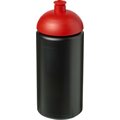 Baseline® Plus grip 500 ml dome lid juomapullo Solid Black/Red