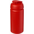 Baseline® Plus grip 500 ml flip lid juomapullo Red