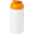 Baseline® Plus grip 500 ml flip lid juomapullo White/Orange