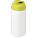 Baseline® Plus grip 500 ml flip lid juomapullo White/Lime