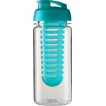 H2O Active Octave Tritan™ 600 ml juomapullo infuserilla Transparent / Aqua Blue