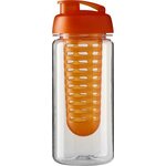 H2O Active Octave Tritan™ 600 ml juomapullo infuserilla Transparent / Orange