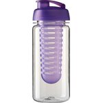 H2O Active Octave Tritan™ 600 ml juomapullo infuserilla Transparent / Purple