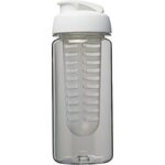 H2O Active Octave Tritan™ 600 ml juomapullo infuserilla Transparent / White