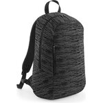 BagBase Duo Knit selkäreppu Grey / Black