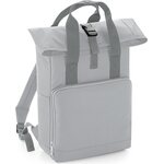BagBase Twin Handle Roll-Top selkäreppu Light Grey