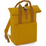 BagBase Twin Handle Roll-Top selkäreppu Mustard