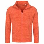 Stedman Active melange fleece takki Pumpkin Melange