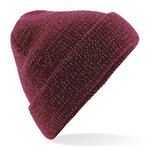 Beechfield Heijastava pipo Burgundy