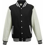 Just Hoods by AWDis Varsity collegetakki Jet Black / White