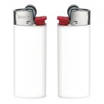 Bic graphic J25 Standard mainossytkäri Opaque White Body, White Base, Red Fork