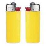Bic graphic J25 Standard mainossytkäri Light Yellow Body, White Base, Red Fork