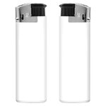 Bic graphic J38 Mainossytkäri Opaque White Body, White Base, Black Fork