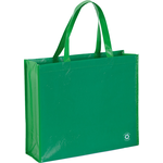 Flubber laminoitu non-woven kuitukangaskassi Green