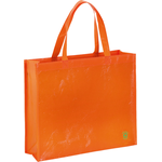 Flubber laminoitu non-woven kuitukangaskassi Orange