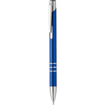 Channel alumiininen kuulakärkikynä Blue