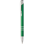 Channel alumiininen kuulakärkikynä Green