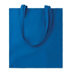 Cottonel Colour++ pitkäkahvainen kangaskassi (180 gr/m²) Royal Blue