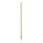 Edullinen puulyijykynä kumilla Beige natural