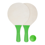 Rantatennis mailasetti wood Green