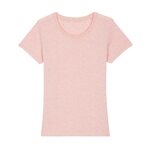 Stanley/Stella Expresser Heathers T-paita Cream heather pink