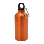 Alumiini juomapullo carabinillä 400ml Orange