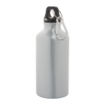 Alumiini juomapullo carabinillä 400ml Silver