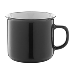 Keraaminen vintagemuki Black