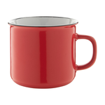 Keraaminen vintagemuki Red