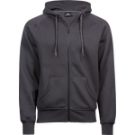TeeJays Fashion Full Zip Huppari Dark Grey