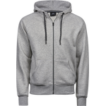 TeeJays Fashion Full Zip Huppari Heather Grey