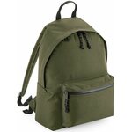 BagBase Ekologinen reppu omalla painatuksella Military green
