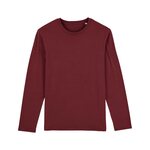 Stanley/Stella Shuffler colours pitkähihainen T-paita Burgundy