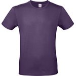 B&C #E150 T-paita Radiant Purple