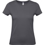 B&C #E150 T-paita Dark Grey