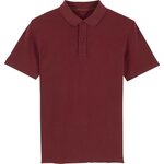 Stanley/Stella Dedicator pikee Burgundy