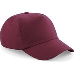 Beechfield original 5 panel cap Burgundy