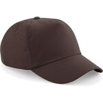 Beechfield original 5 panel cap Chocolate