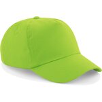 Beechfield original 5 panel cap Lime Green