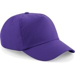 Beechfield original 5 panel cap Purple