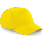 Beechfield original 5 panel cap Yellow