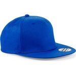 Beechfield 5 panel snapback rapper cap Bright Royal