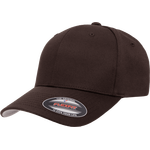 Flexfit Fitted Baseball Cap Brown