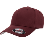 Flexfit Fitted Baseball Cap Maroon