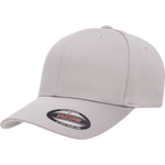 Flexfit Fitted Baseball Cap Silver