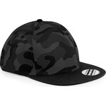 Beechfield Camo Snapback Midnight camo / Black
